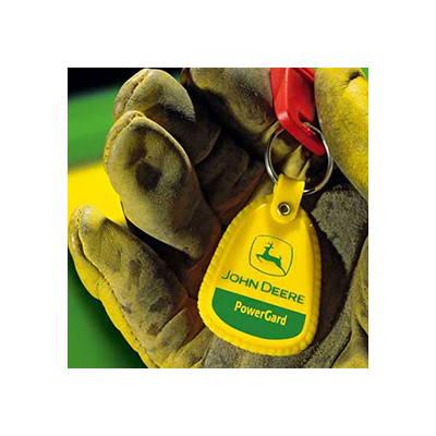 image of keychain with "powergard" caption.