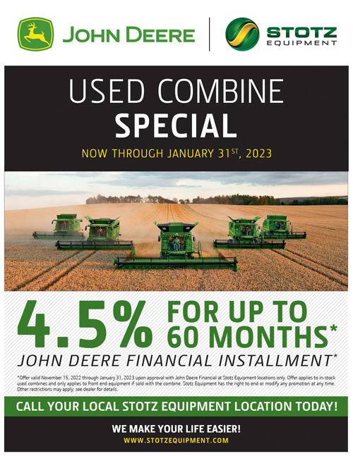 Used Combine Special | Winter 2023