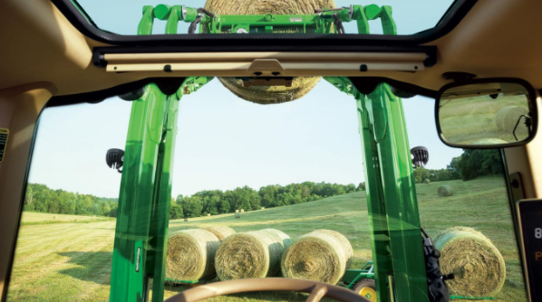 Image of 6m tractor cabin interior