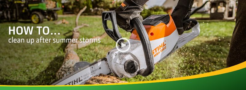 Summer Storm Cleanup | STIHL