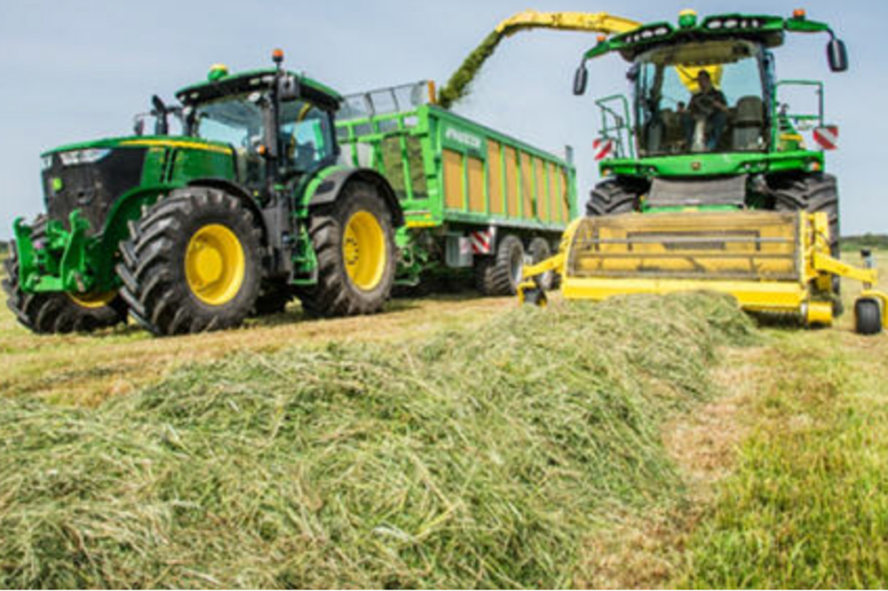 John Deere 9700 SPFH At Work