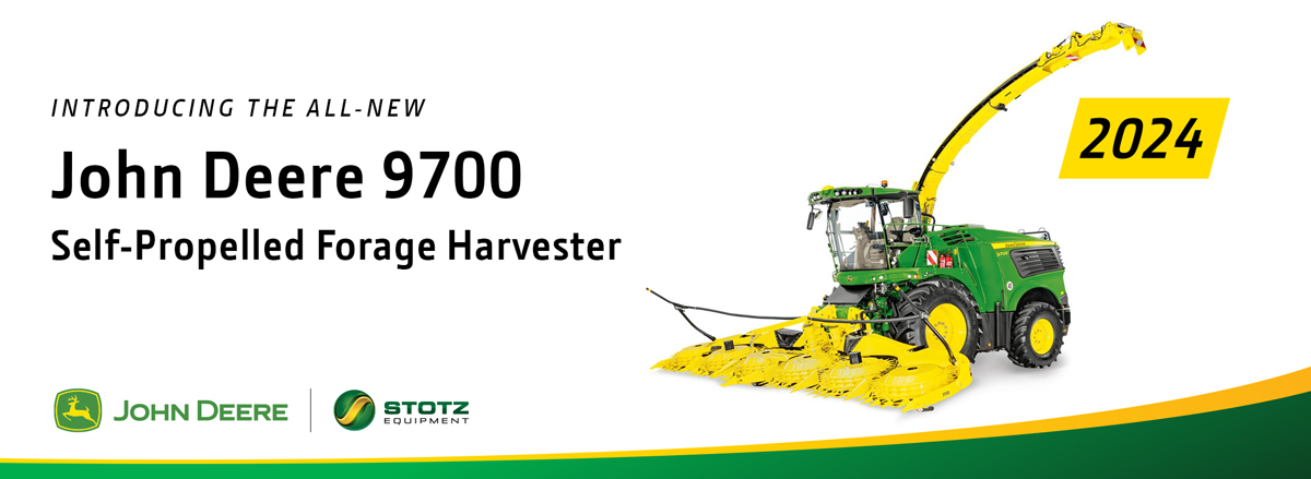 The All-New 2024 John Deer 9700 Self-Propelled Forage Harvester