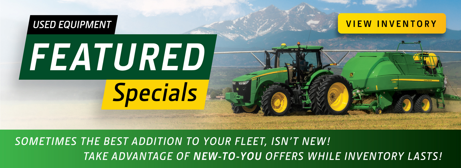 Used Equipment Specials | September 2020