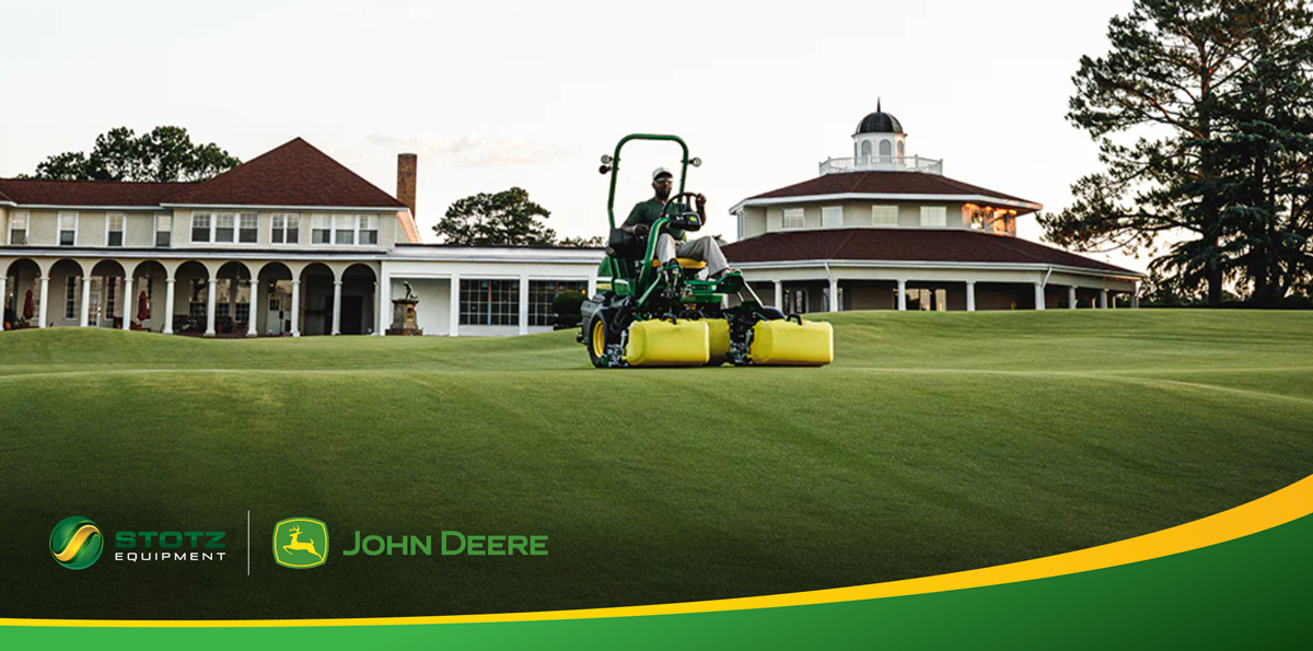 Image of JD Riding Mower at Pinehurst