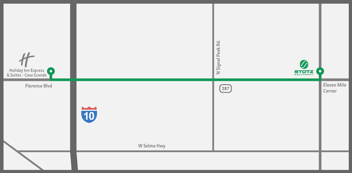 Casa Grande Hotel Map