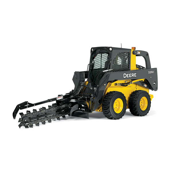 mage of John Deere trencher