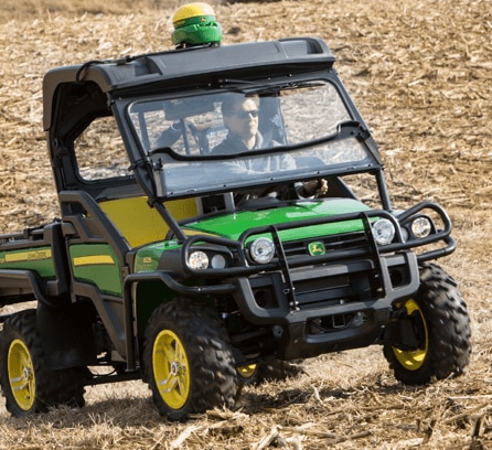 Image of Starfire unit mounted to Gator