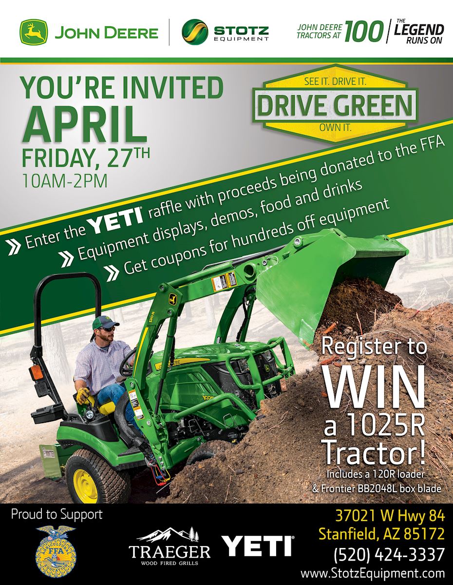 Stanfield Az Drive Green Event