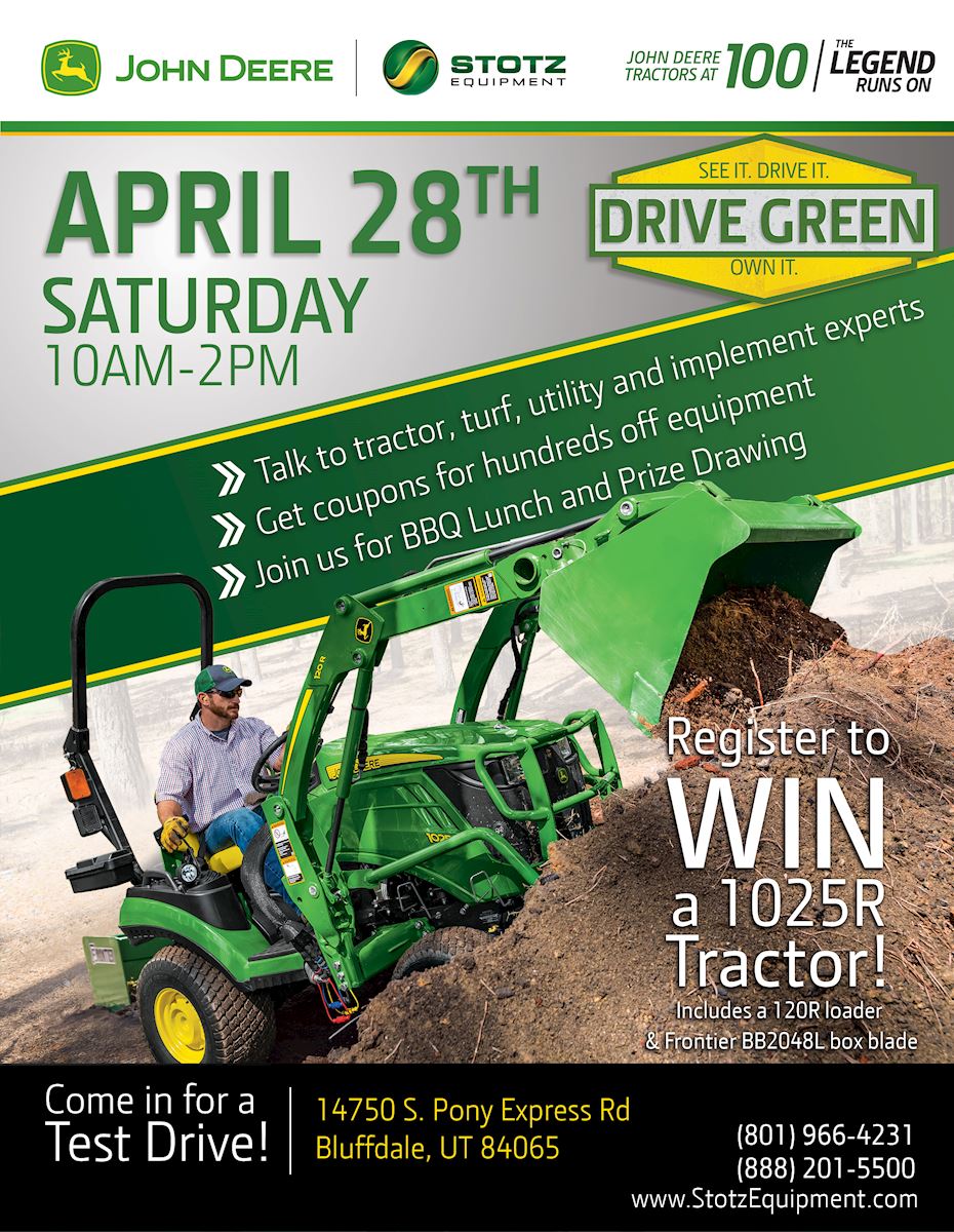 Bluffdale UT Drive Green Demo Event