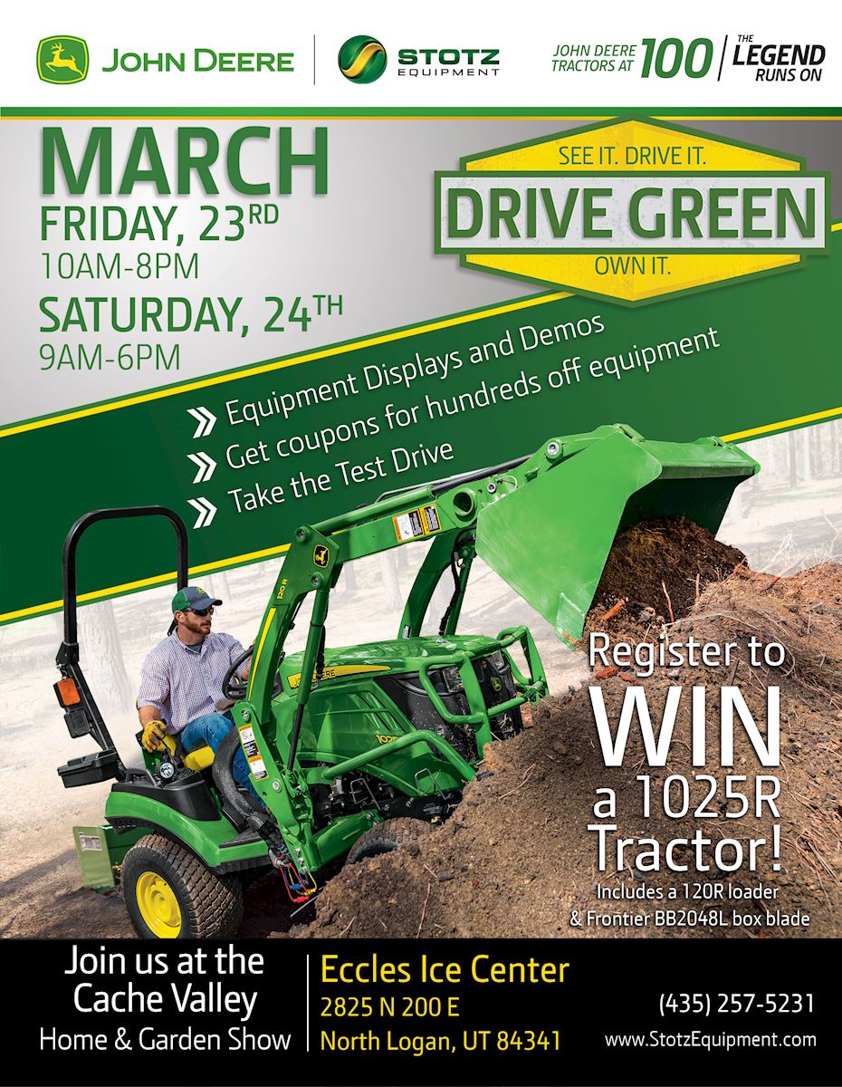 Tremonton Ut Drive Green Event at the Home and Garden Show in North Logan