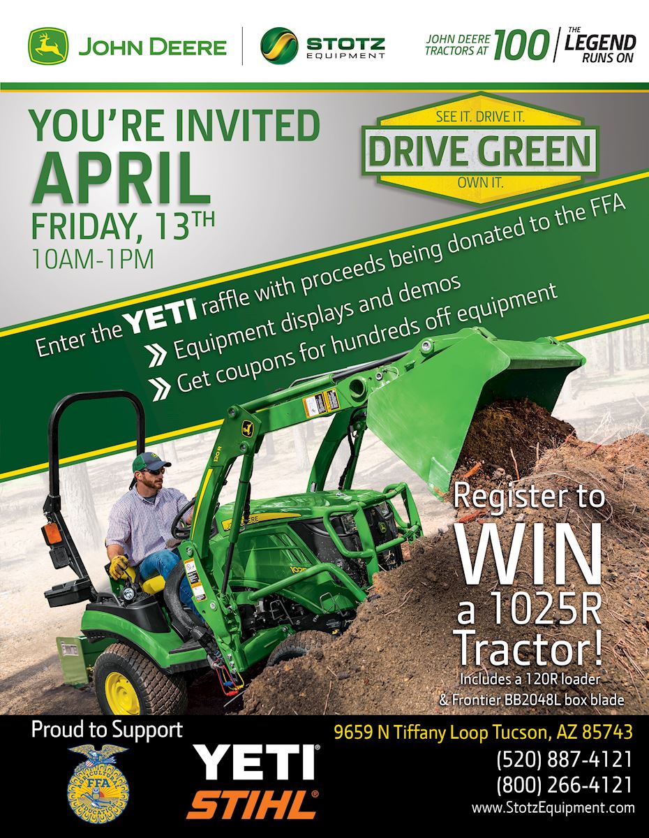 Tucson Az Drive Green Demo event