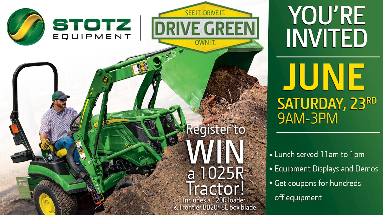 Drive Green Event in Riverton, WY