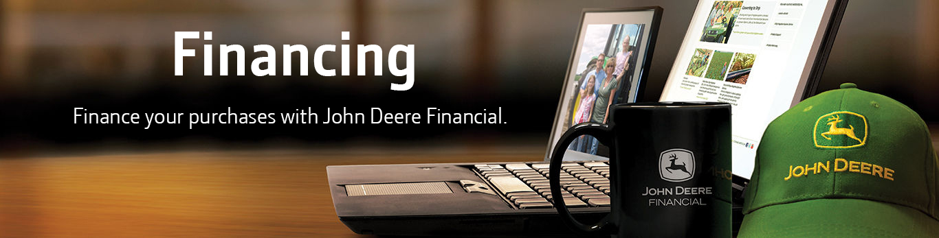 Finance your purchases with John Deere Financial