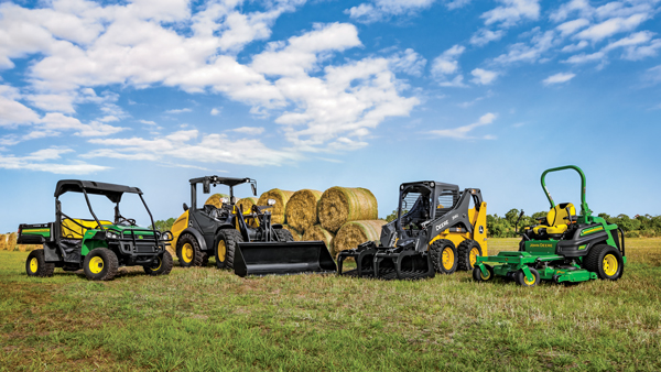 Image of Green and Yellow equipment
