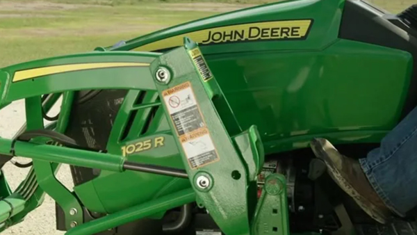 Image of close up on 1 series tractor