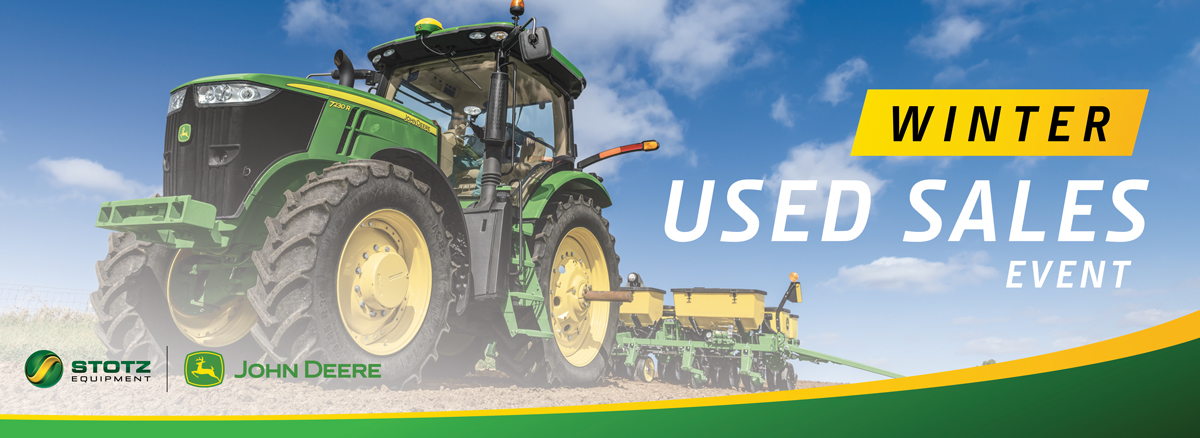 Image of John Deere winter sales banner