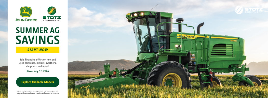 Image of John Deere Ag Equipment in Field