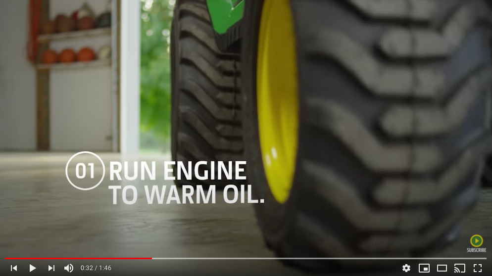 How-To | DIY Oil Change for Your John Deer Compact Utility Tractor